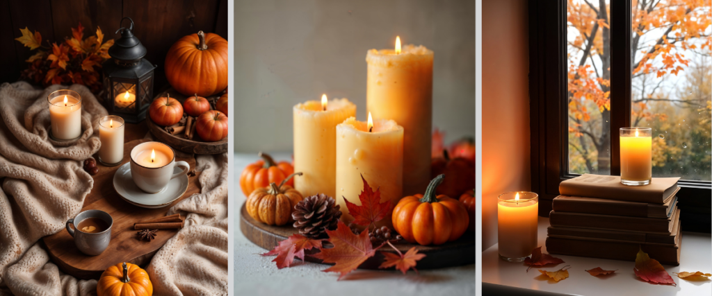 Autumn cozy home decor