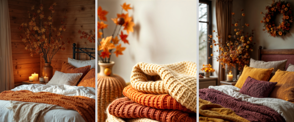 Autumn cozy home decor